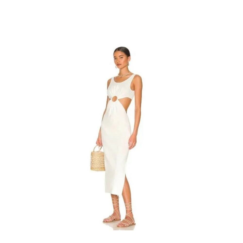 Solid & Striped The Bailey Dress, White , SIZE XS